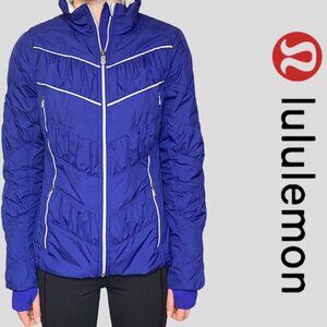 Lululemon Outward Bound Insulated Windbreaker Jacket in Wish Blue 20541
